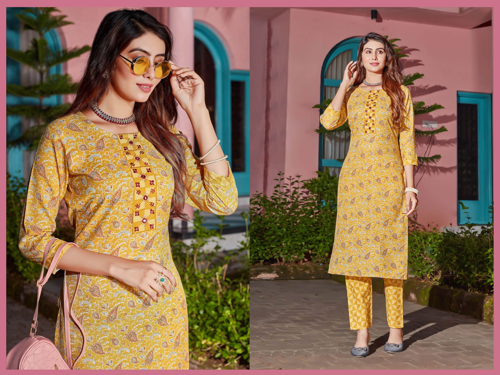 Player 2 Printed Cotton Kurti With Bottom Wholesale Market In Surat